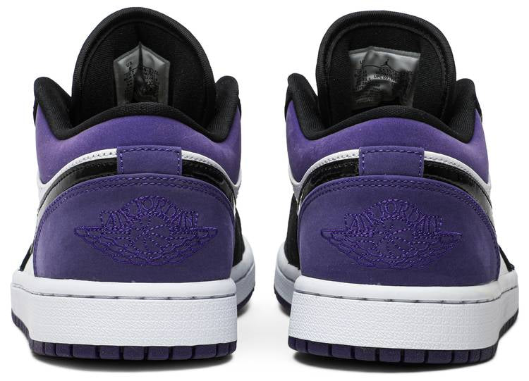 Air Jordan 1 Low  Court Purple  553558-125